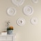 Ekena Millwork Leaf Ceiling Medallion (Fits Canopies up to 4 3/4"), 11 3/8"OD x 3 5/8"ID x 1 1/8"P, Primed White CM11LF - alternate 7